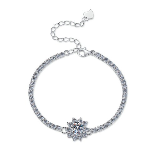 "The Star" Moissanite Design Bracelet C2024070007