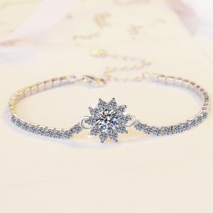"The Star" Moissanite Design Bracelet C2024070007