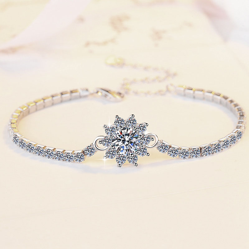 "The Star" Moissanite Design Bracelet C2024070007 