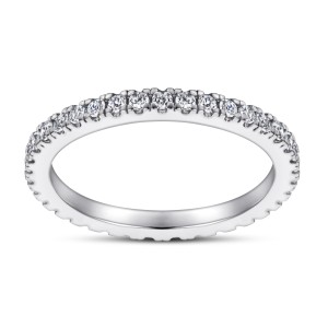 Eternity Band 925 Sterling Silver Promise Rings C2023030003